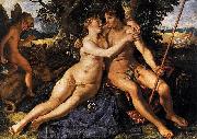 Hendrick Goltzius Venus and Adonis.